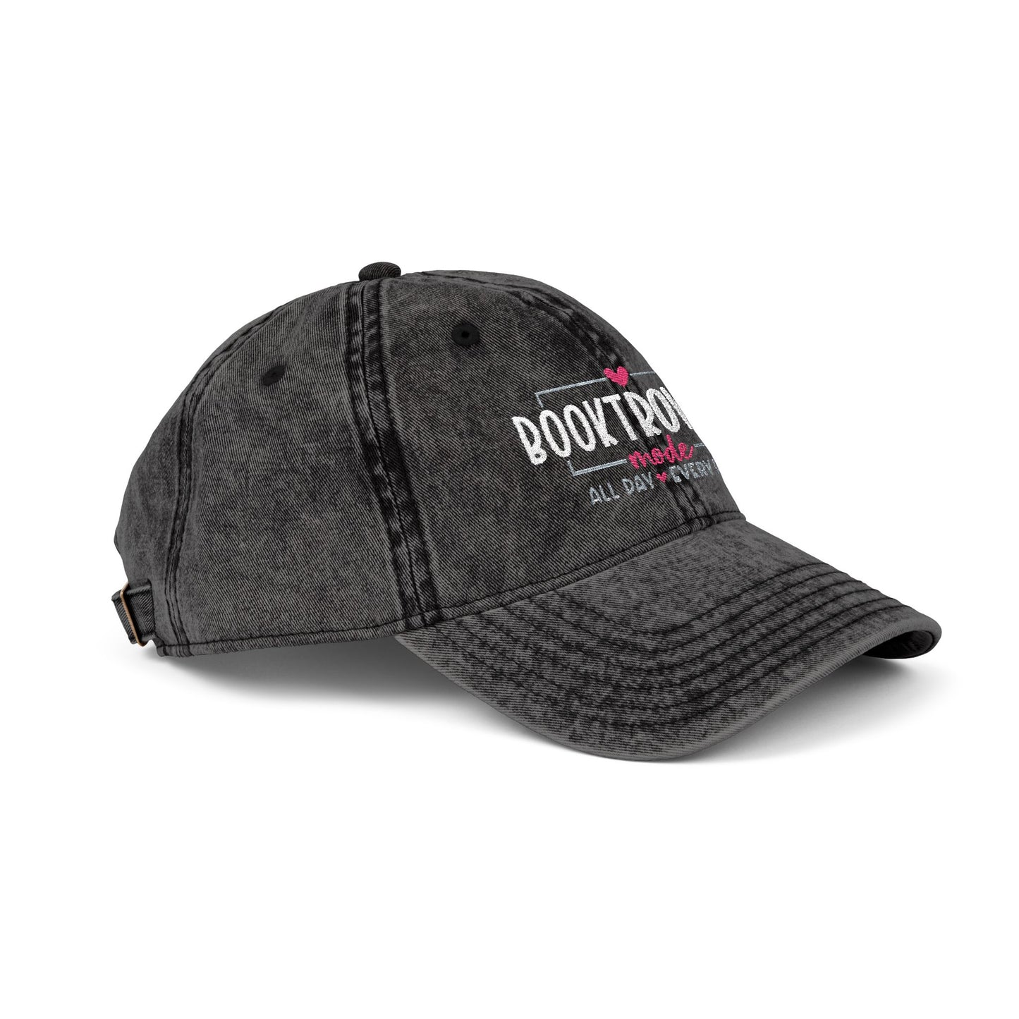 Booktrovert Vintage Cap (Embroidery)