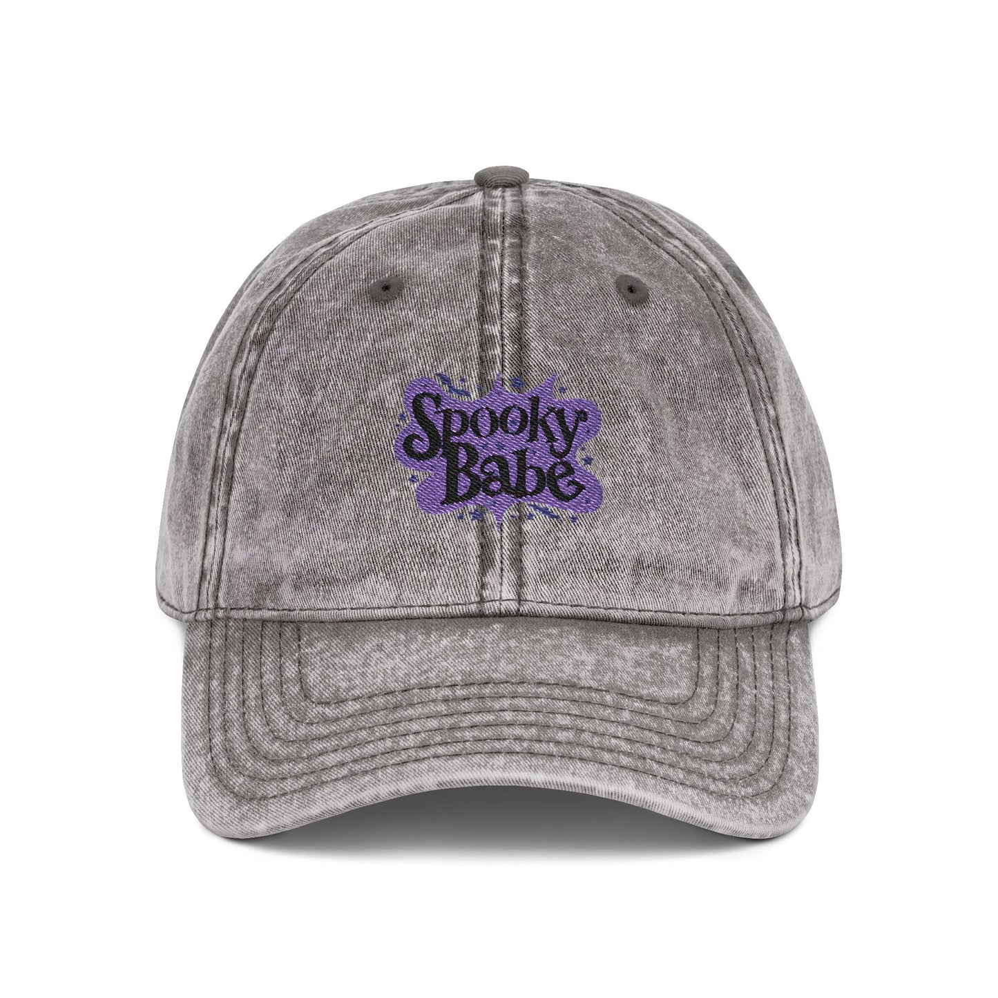 Spooky Babe Vintage Cap (Embroidery)