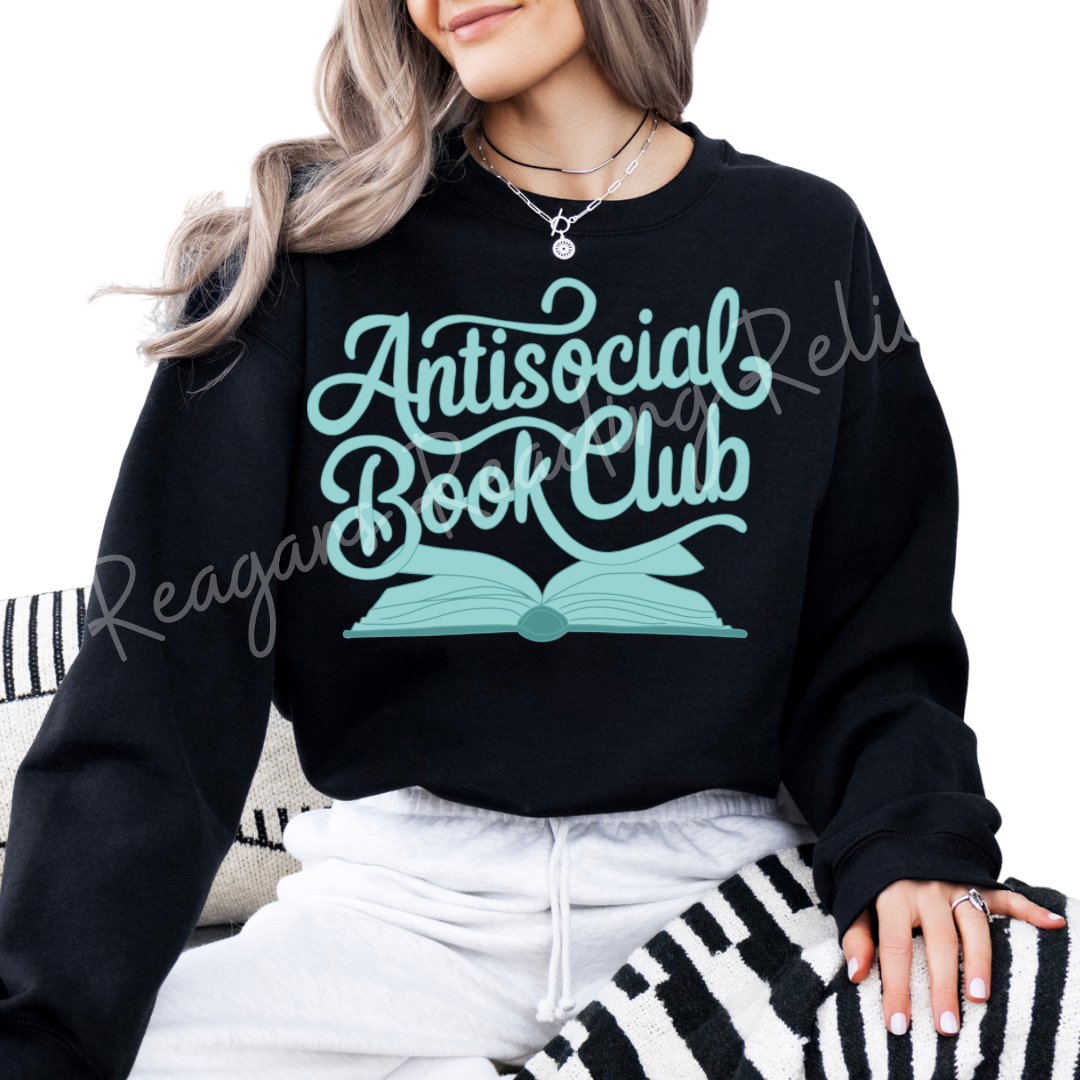 Antisocial Bookclub Unisex Heavy Blend™ Crewneck Sweatshirt