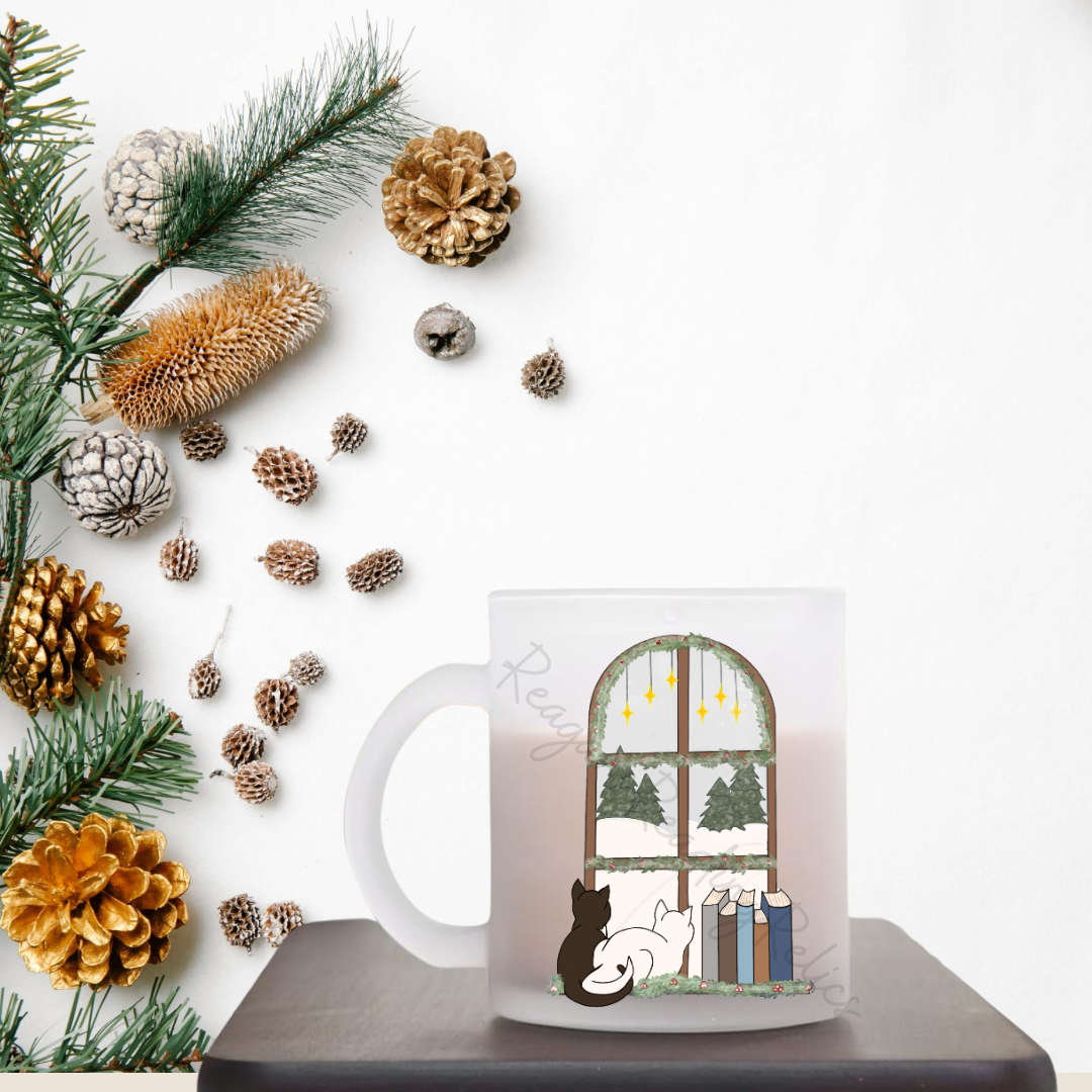 Winter Window Frosted Mug