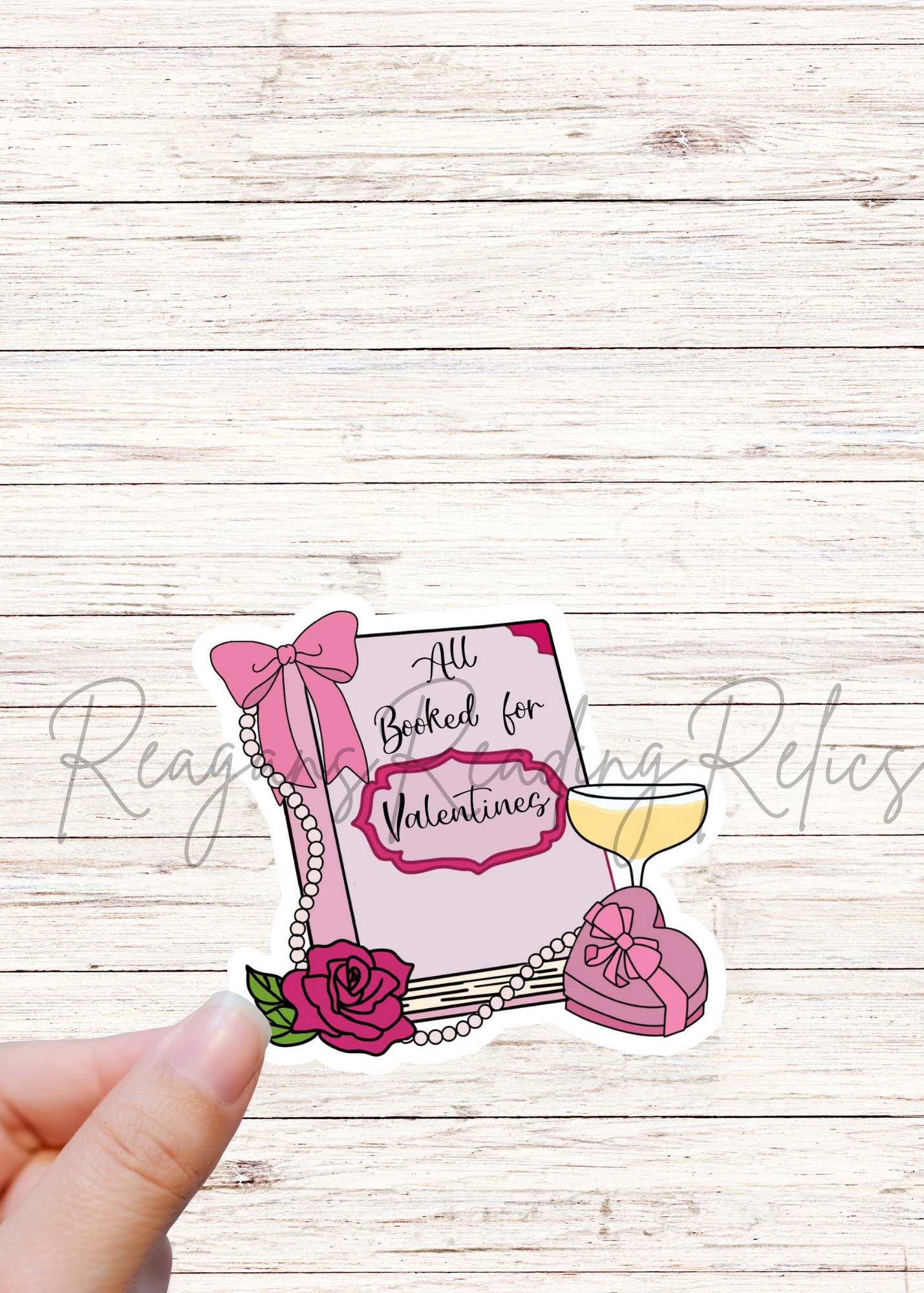 Wholesale All booked for Valentine’s Sticker