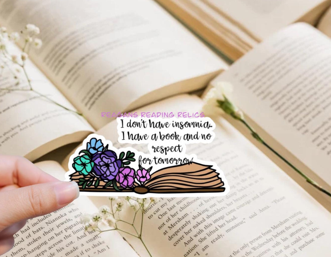 Wholesale I don’t have insomnia Sticker