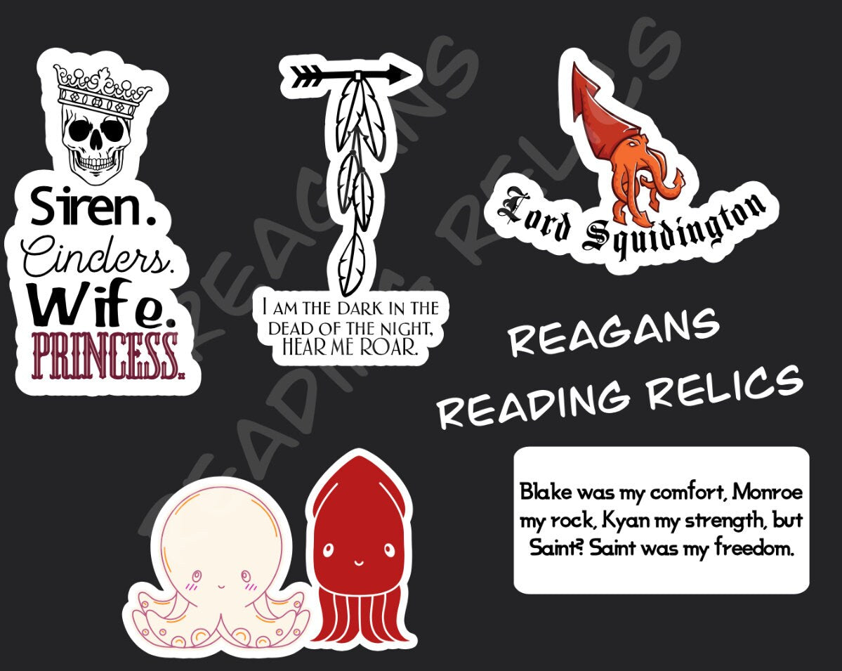 Officially Licensed Kings of Quarantine sticker pack