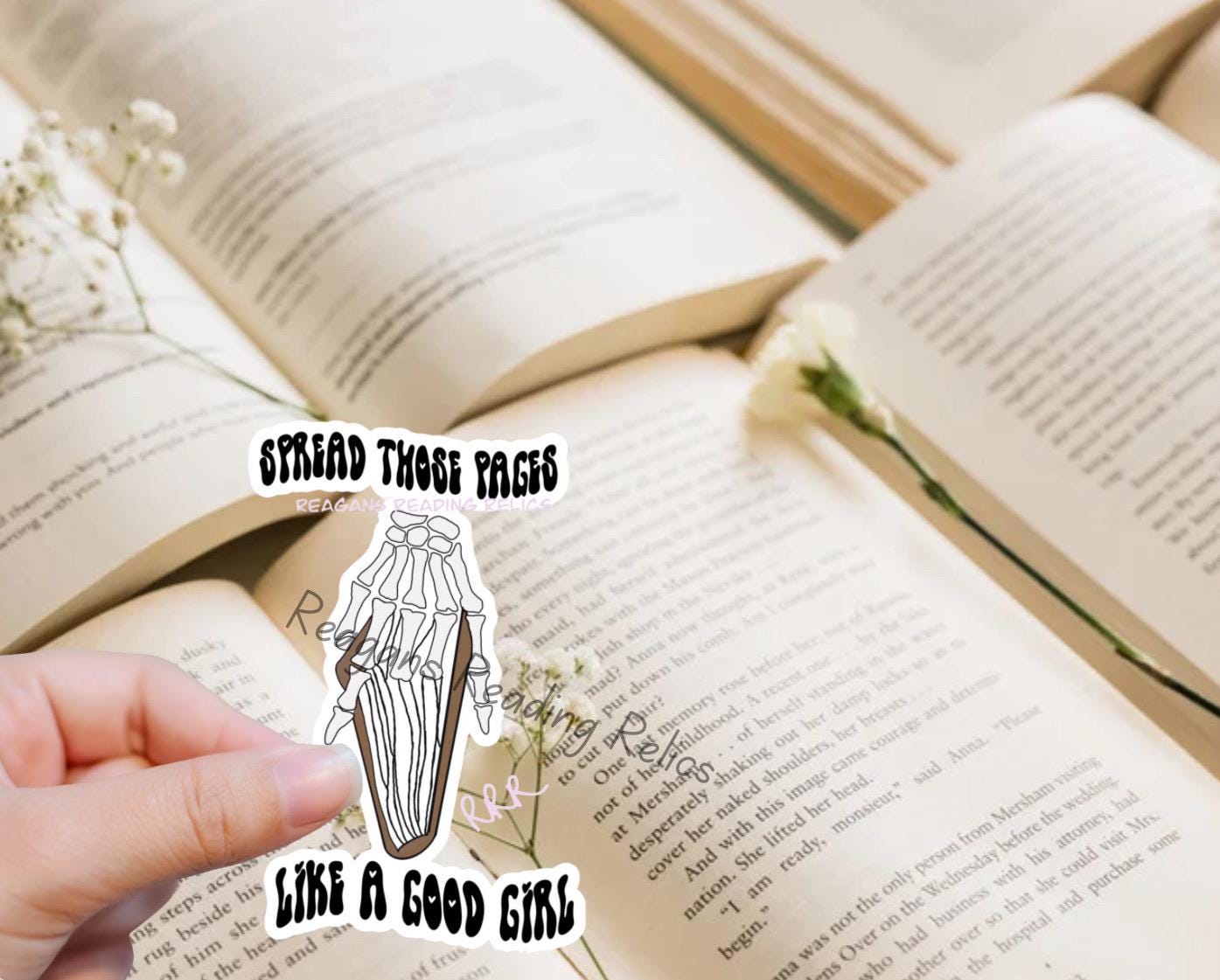 Spread those pages like a good girl