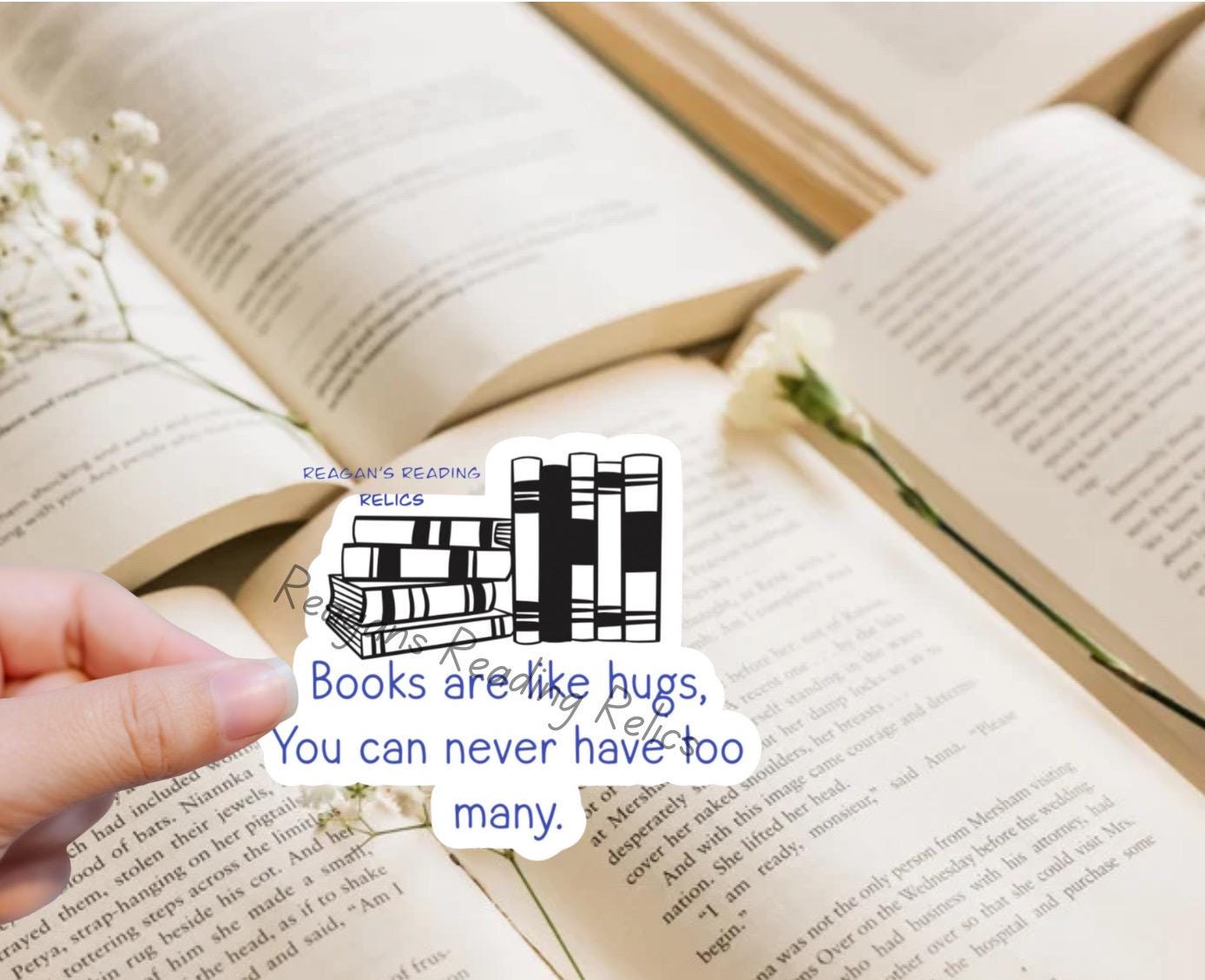 Books are like hugs