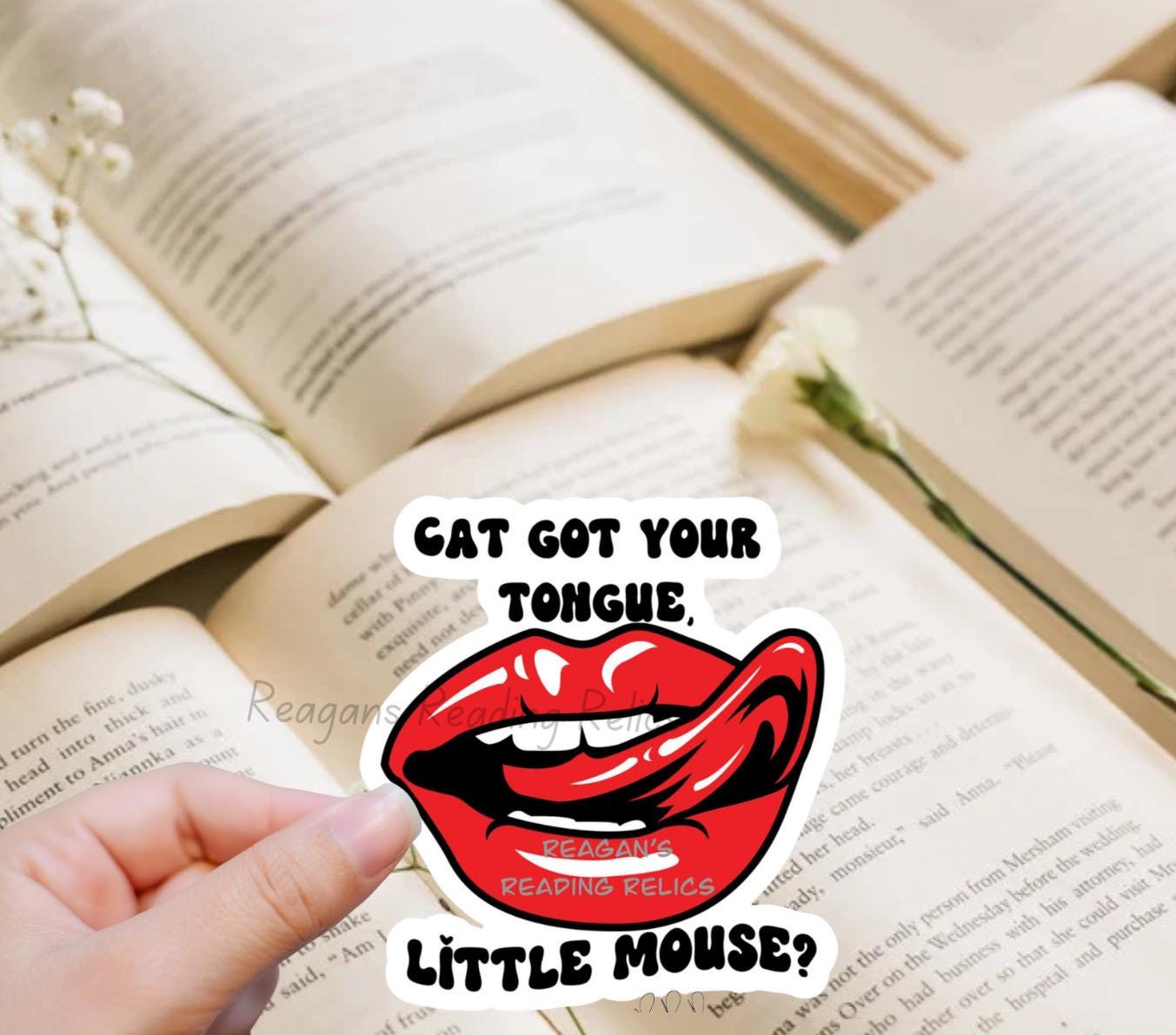Officially Licensed Cat got your tongue? Sticker