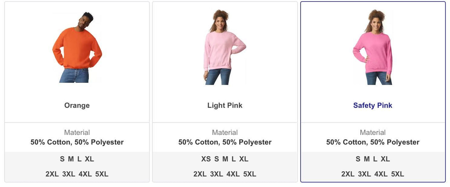 Officially Licensed Meadows Baby Embroidered Crewneck