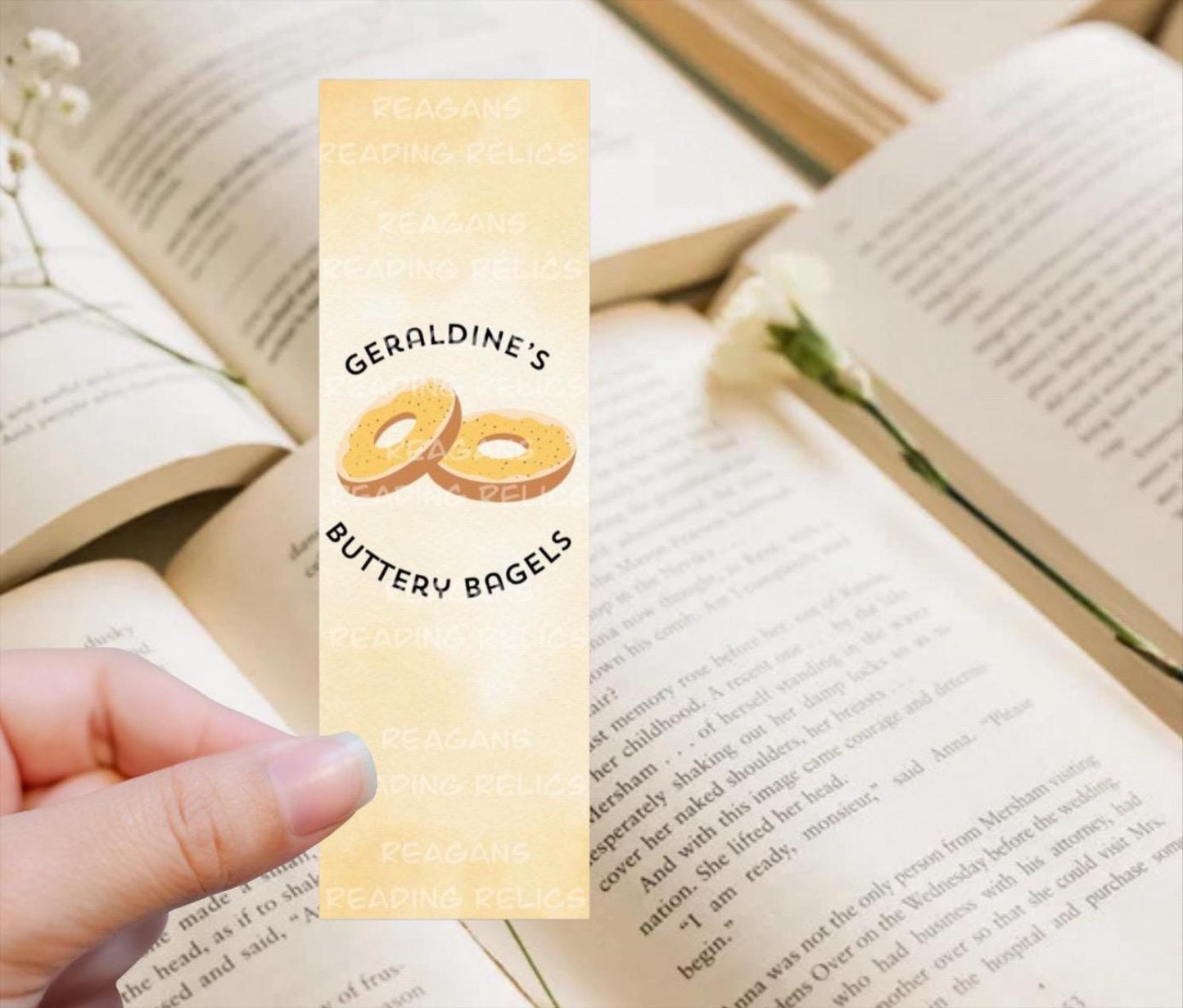 Officially Licensed Geraldines Buttery Bagels Bookmark