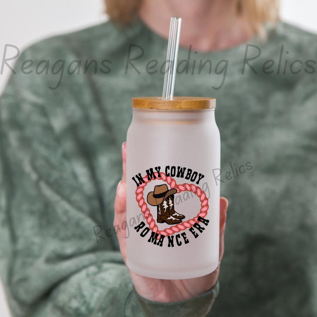 Cowboy Romance Era Frosted Tumbler