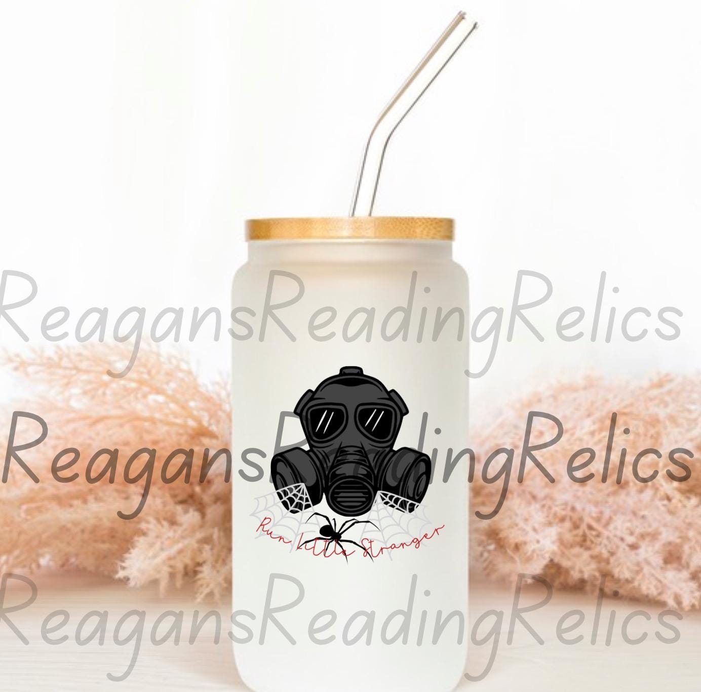 Officially Licensed Run Little Stranger Frosted Tumbler