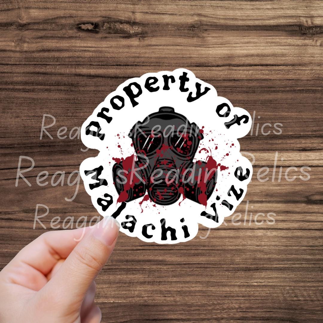 Officially Licensed Property of Malachi Vize Sticker