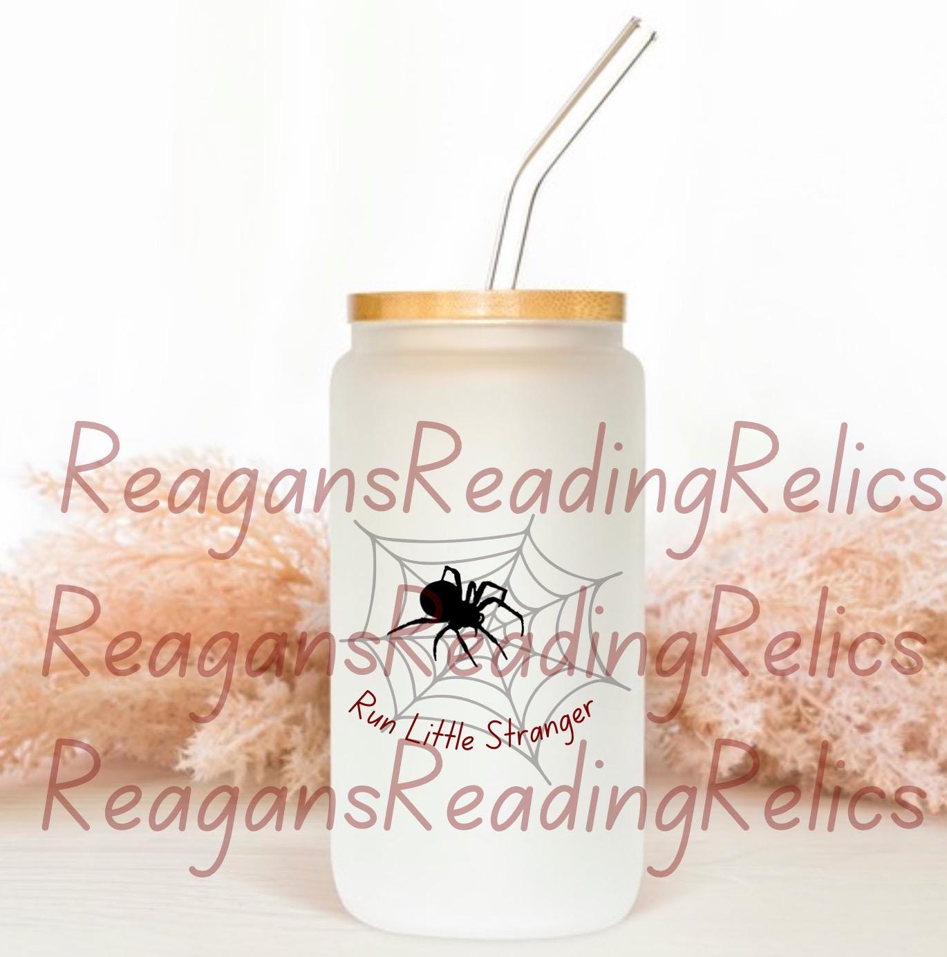 Officially Licensed Spider Run Little Stranger Frosted Tumbler