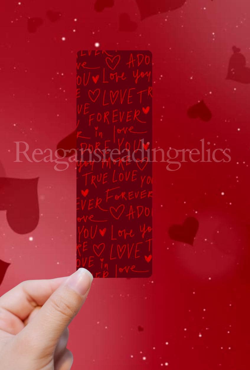 Valentines Day 4 pack Bookmarks