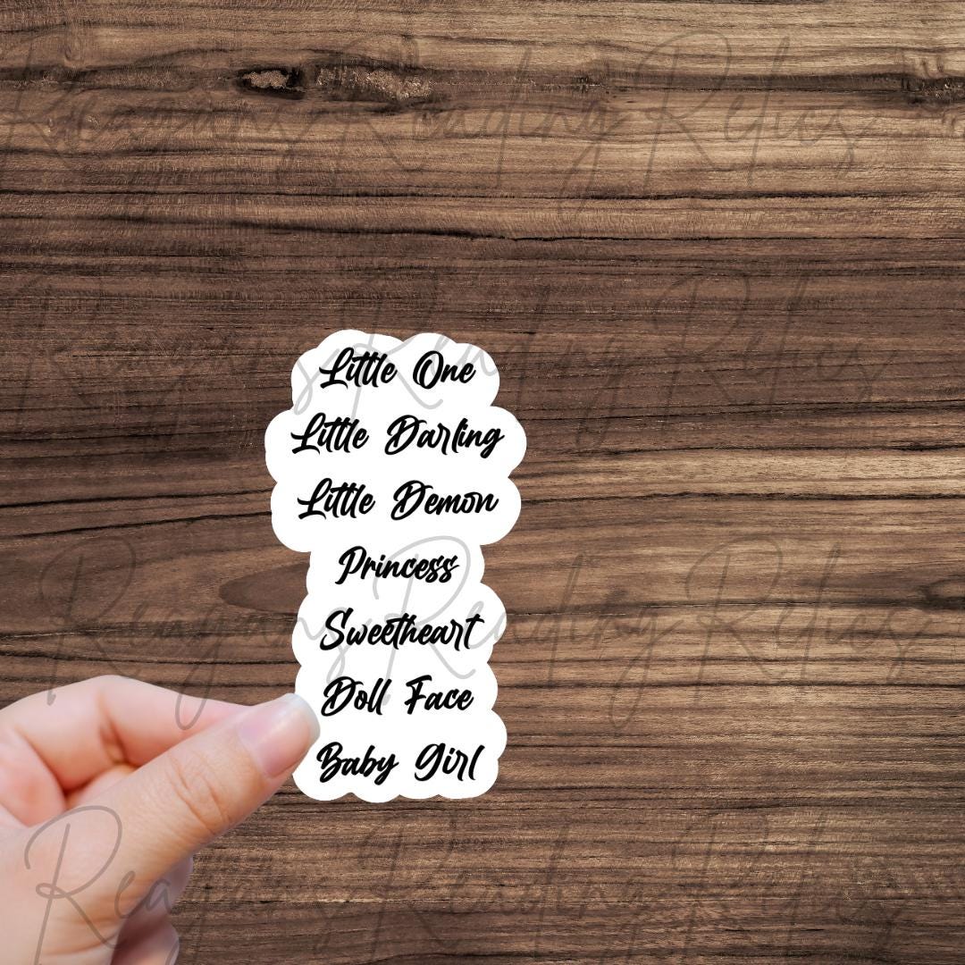 Officially Licensed Chose nickname sticker