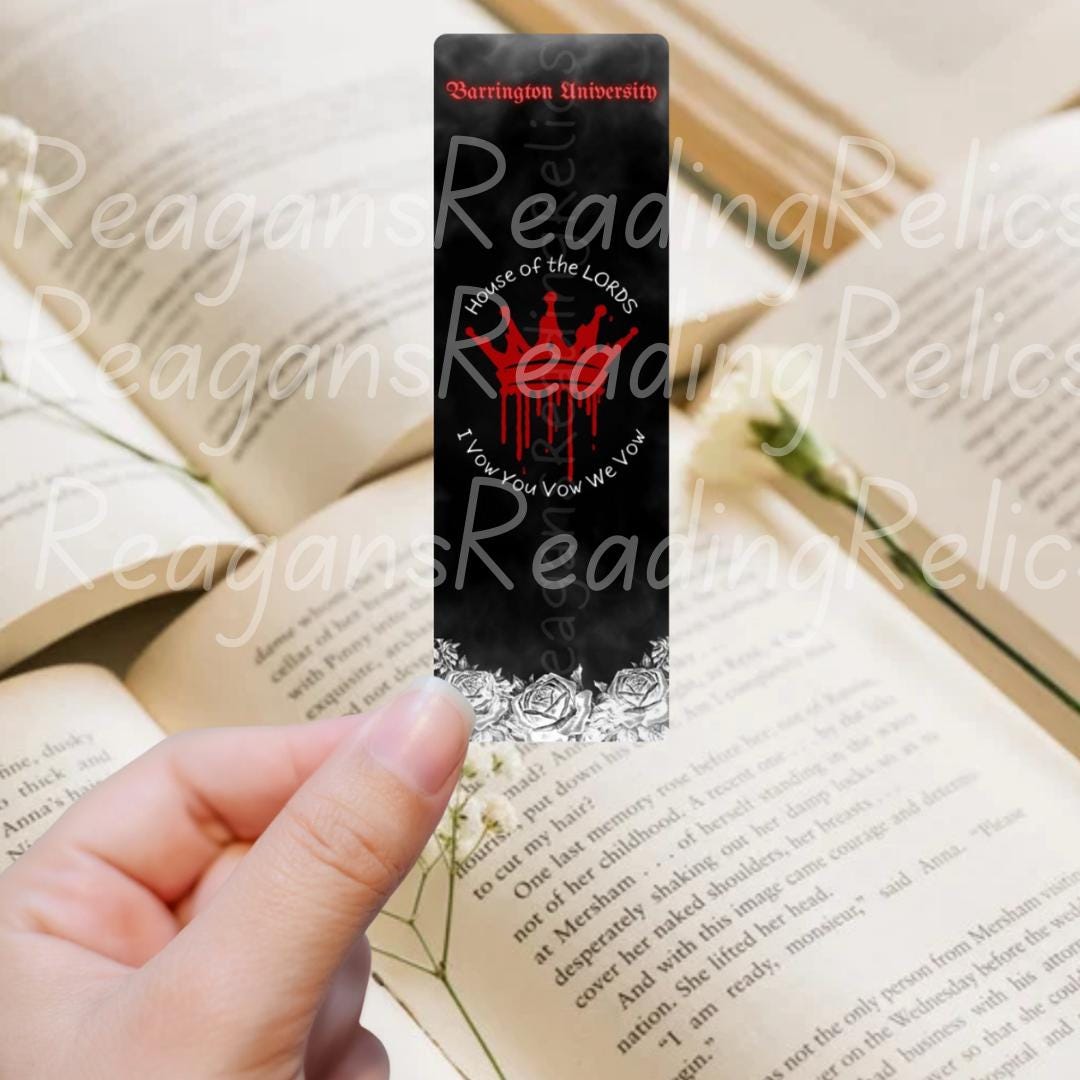 Officially Licensed Barrington University bookmark