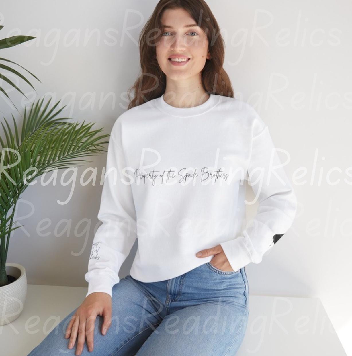 Officially Licensed Property of the Spade Brothers Unisex Heavy Blend Crewneck Sweatshirt