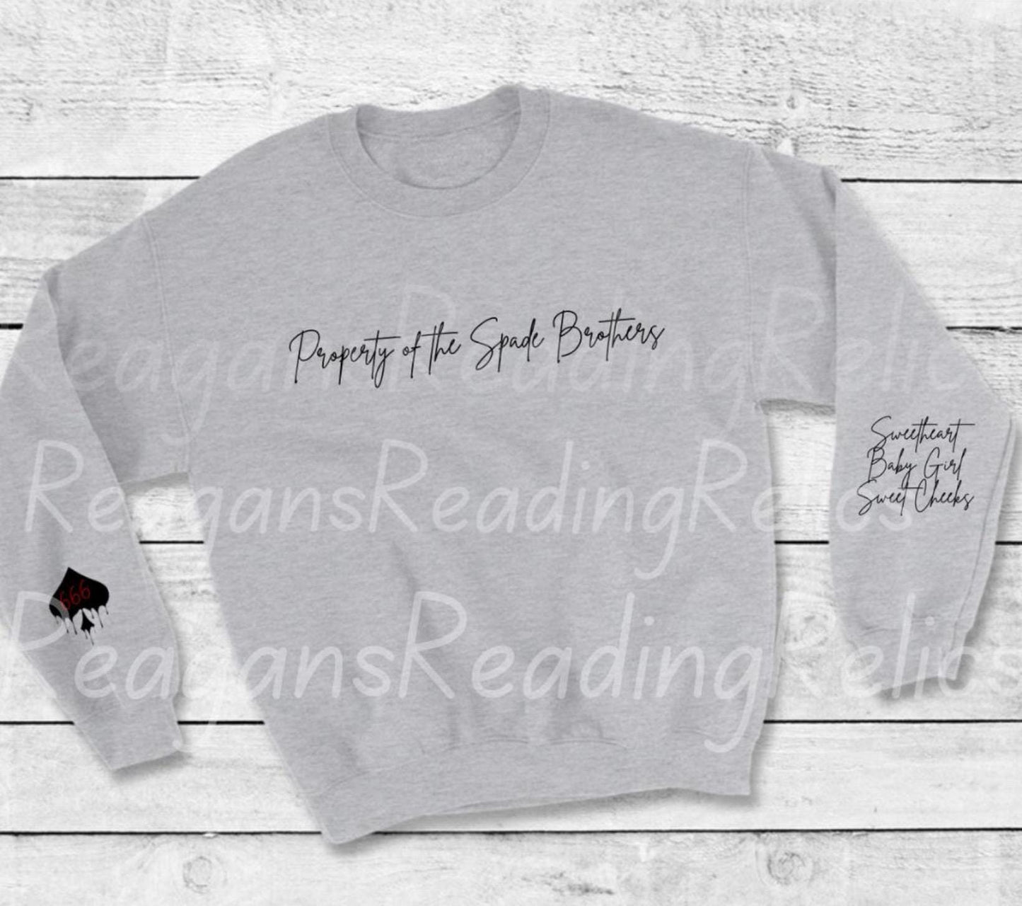 Officially Licensed Property of the Spade Brothers Unisex Heavy Blend Crewneck Sweatshirt