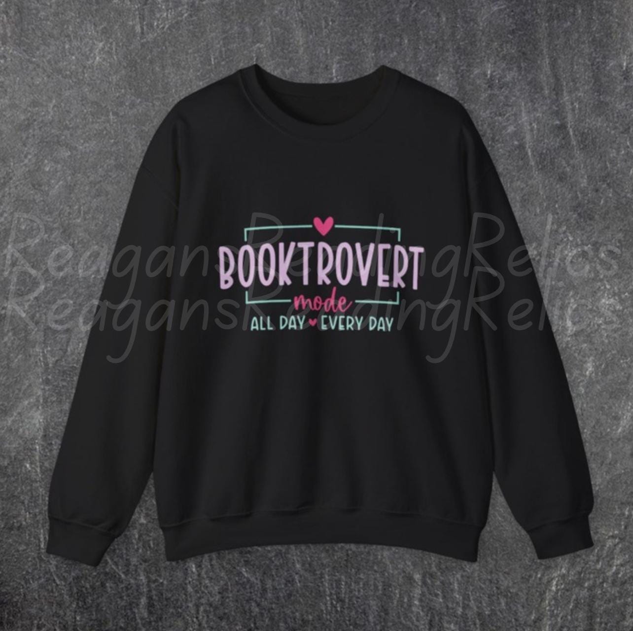 Booktrovert Unisex Heavy Blend Crewneck Sweatshirt