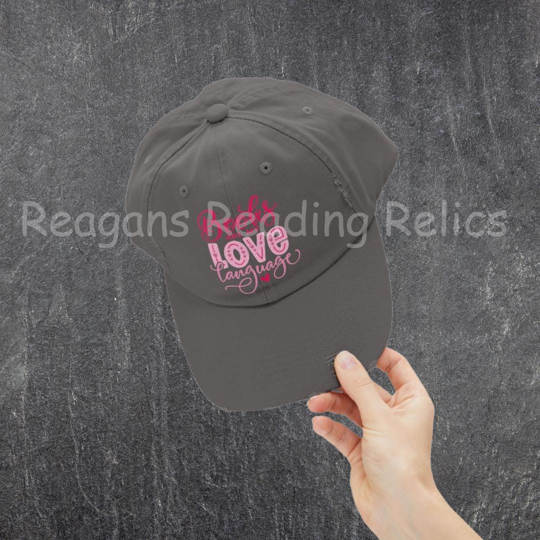 Books are my love language Hat