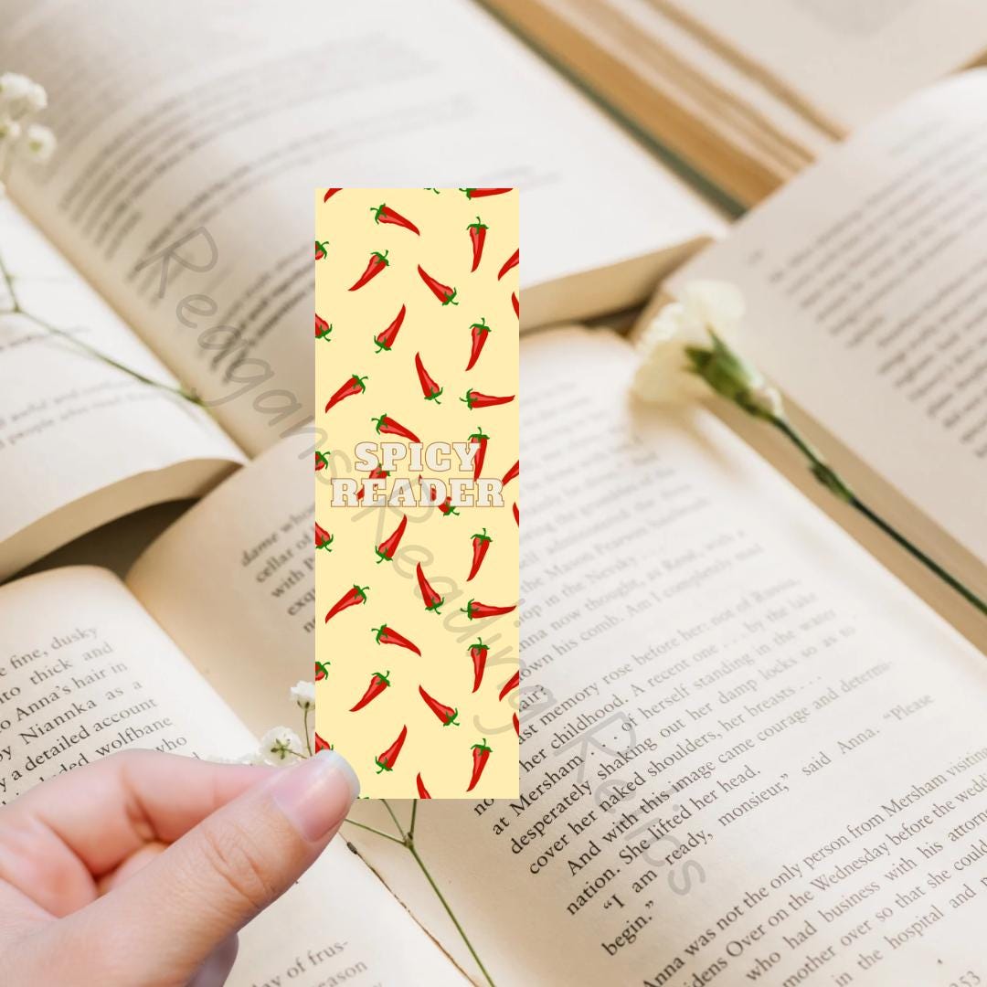 Spicy Reader Bookmark