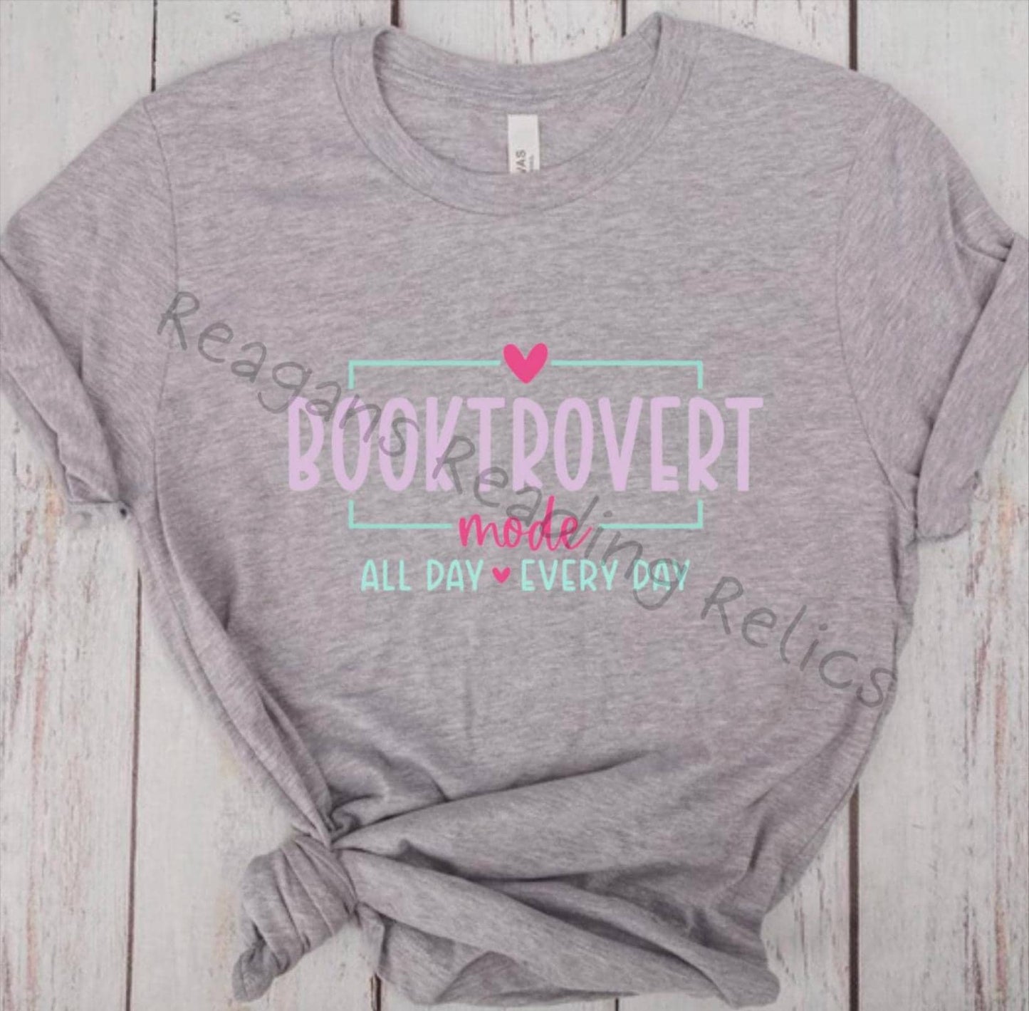 Booktrovert T-shirt Unisex Heavy Cotton Tee