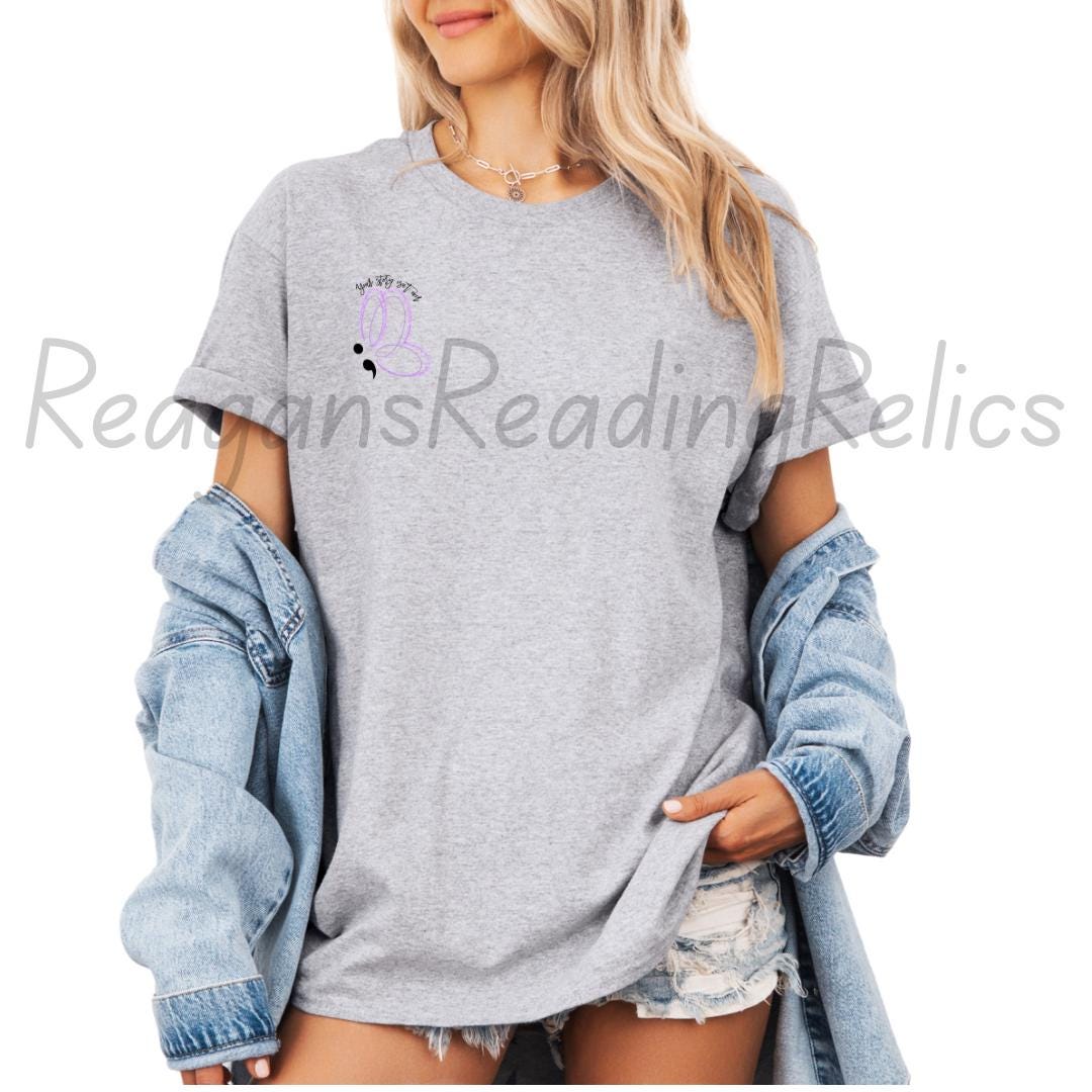 Your story isnt over left chest unisex T-shirt