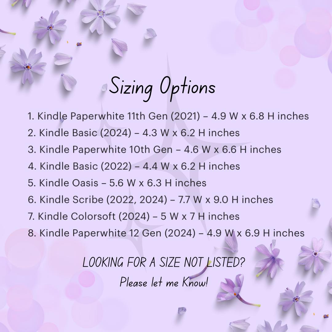 Autumn Pattern Kindle Insert