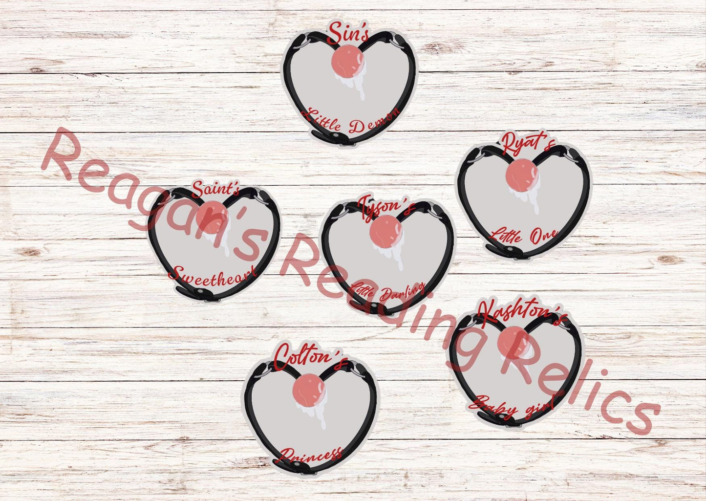 Officially Licensed Ballgag Nickname Stickers