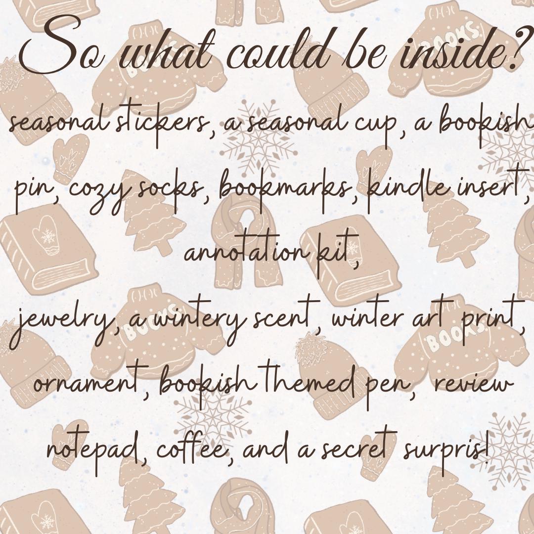 15 day bookish Advent box