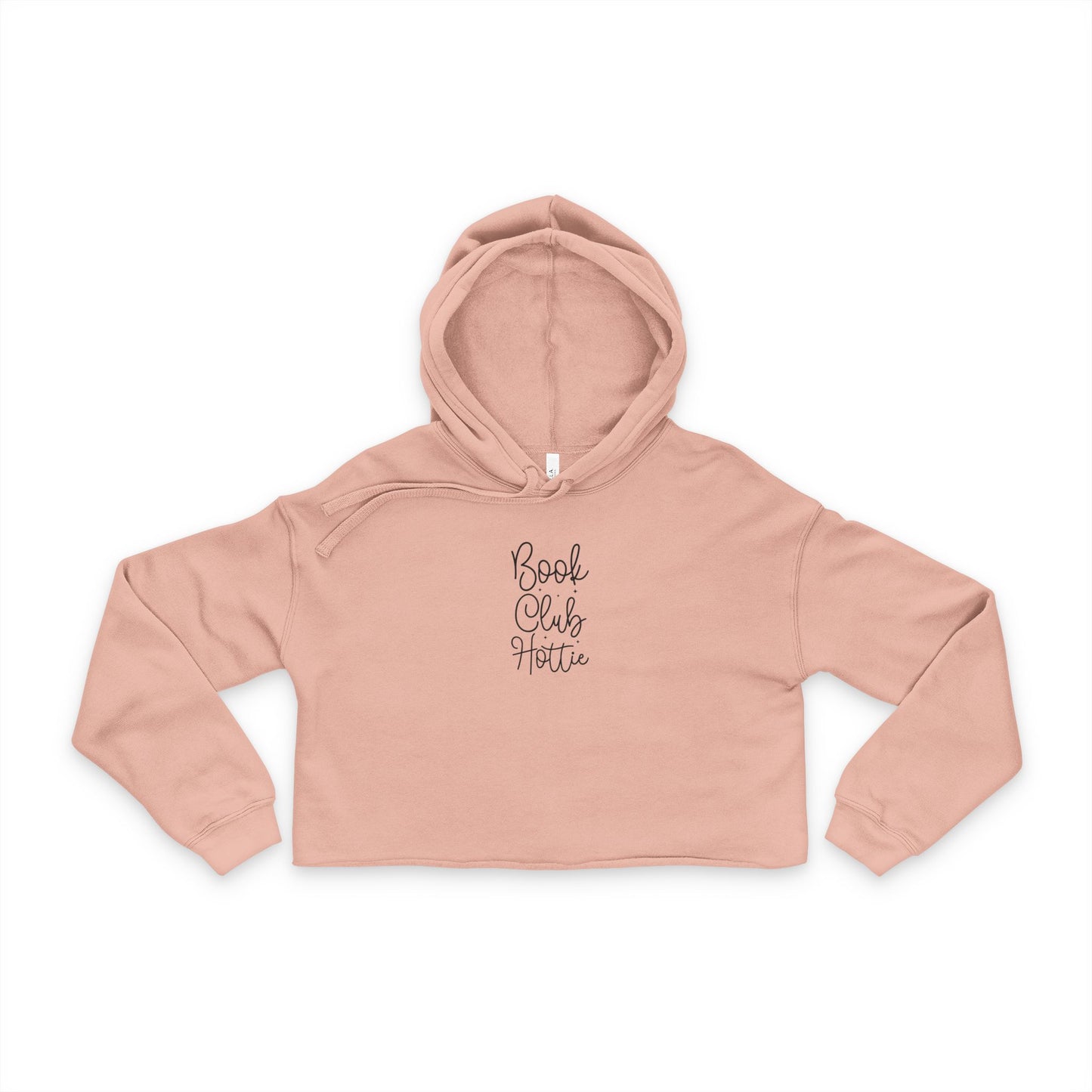 Book club hottie Women's Cropped Hoodie