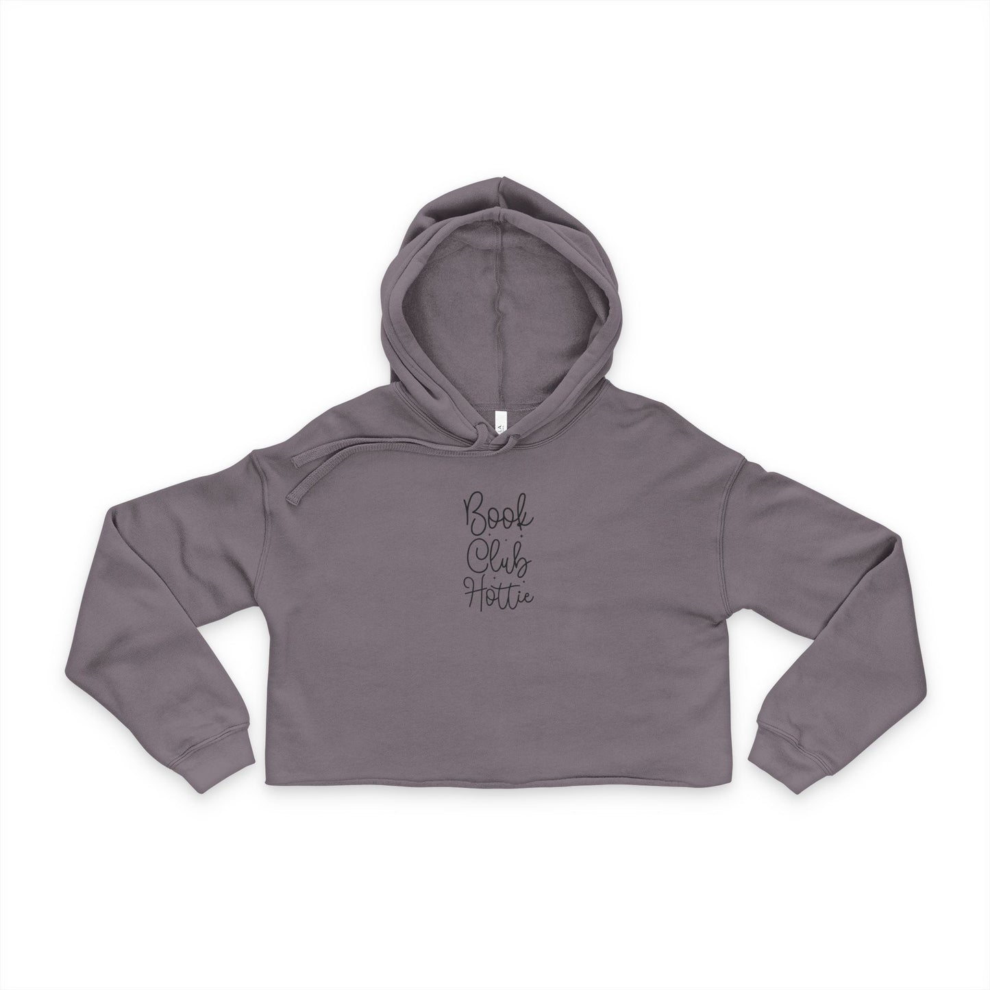 Book club hottie Women's Cropped Hoodie
