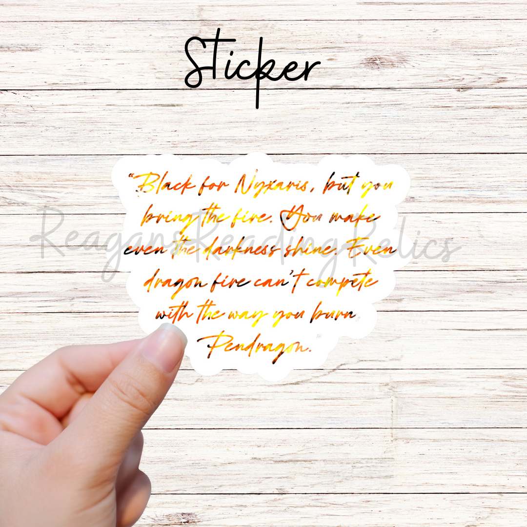 BloodWing Academy sticker pack