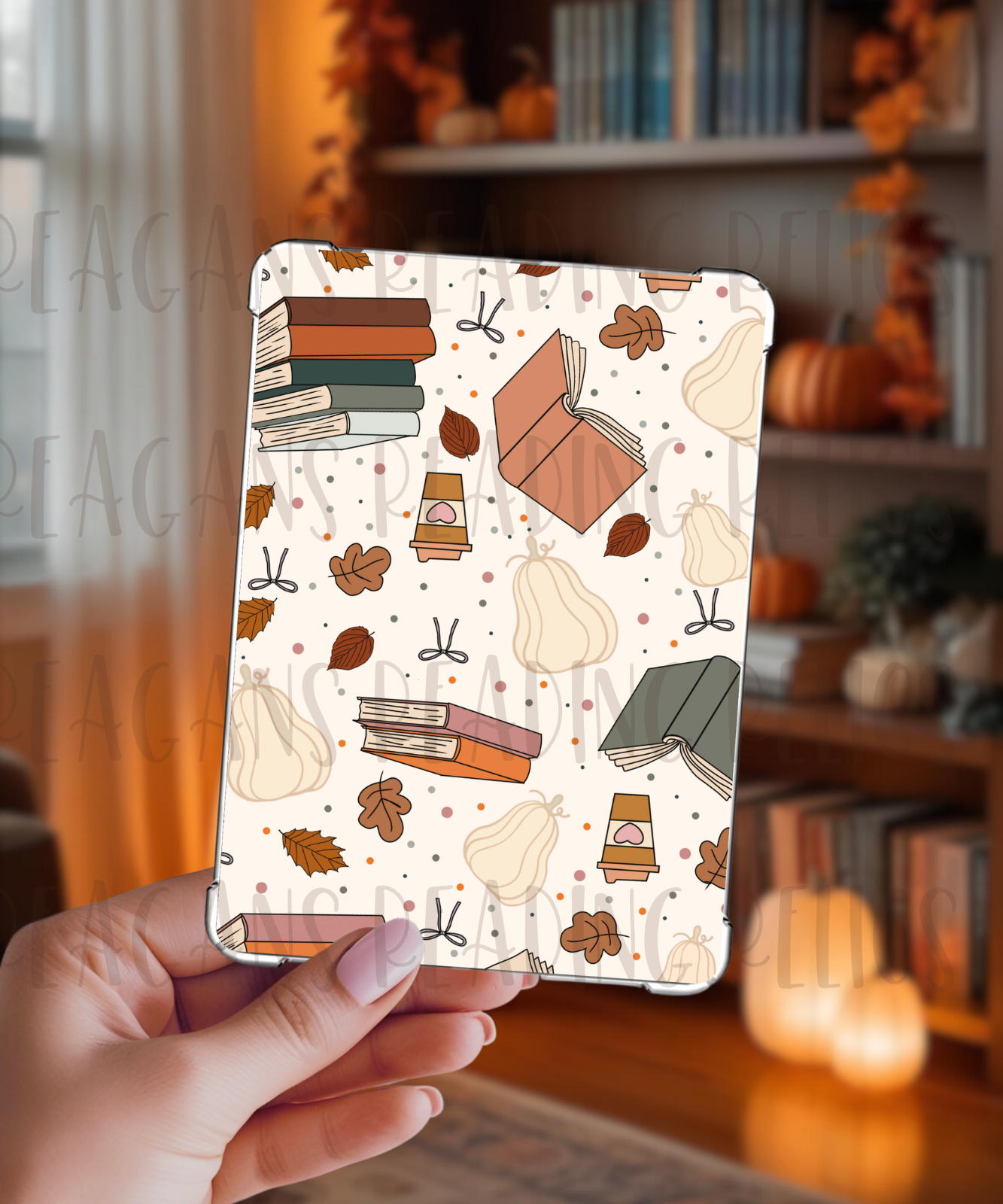 White pumpkin kindle insert