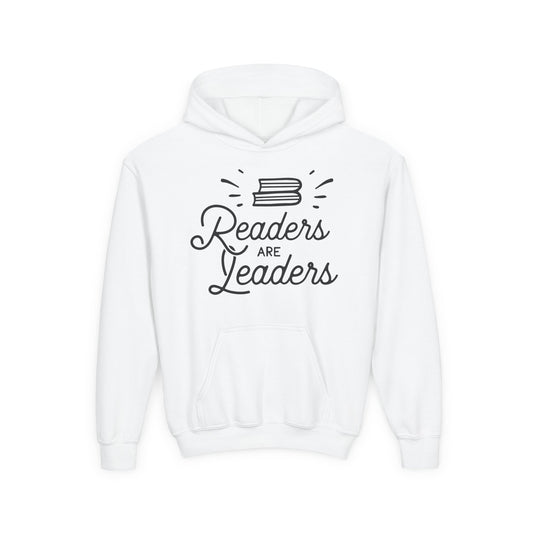 Readers are Leaders Youth Heavy Blend Hooded Sweatshirt