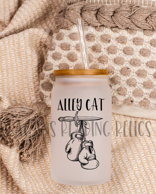 Alley Cat Frosted Tumbler