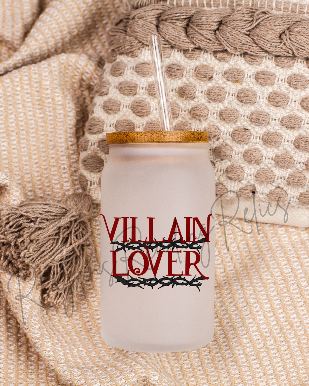 Villain Lover  Frosted Tumbler
