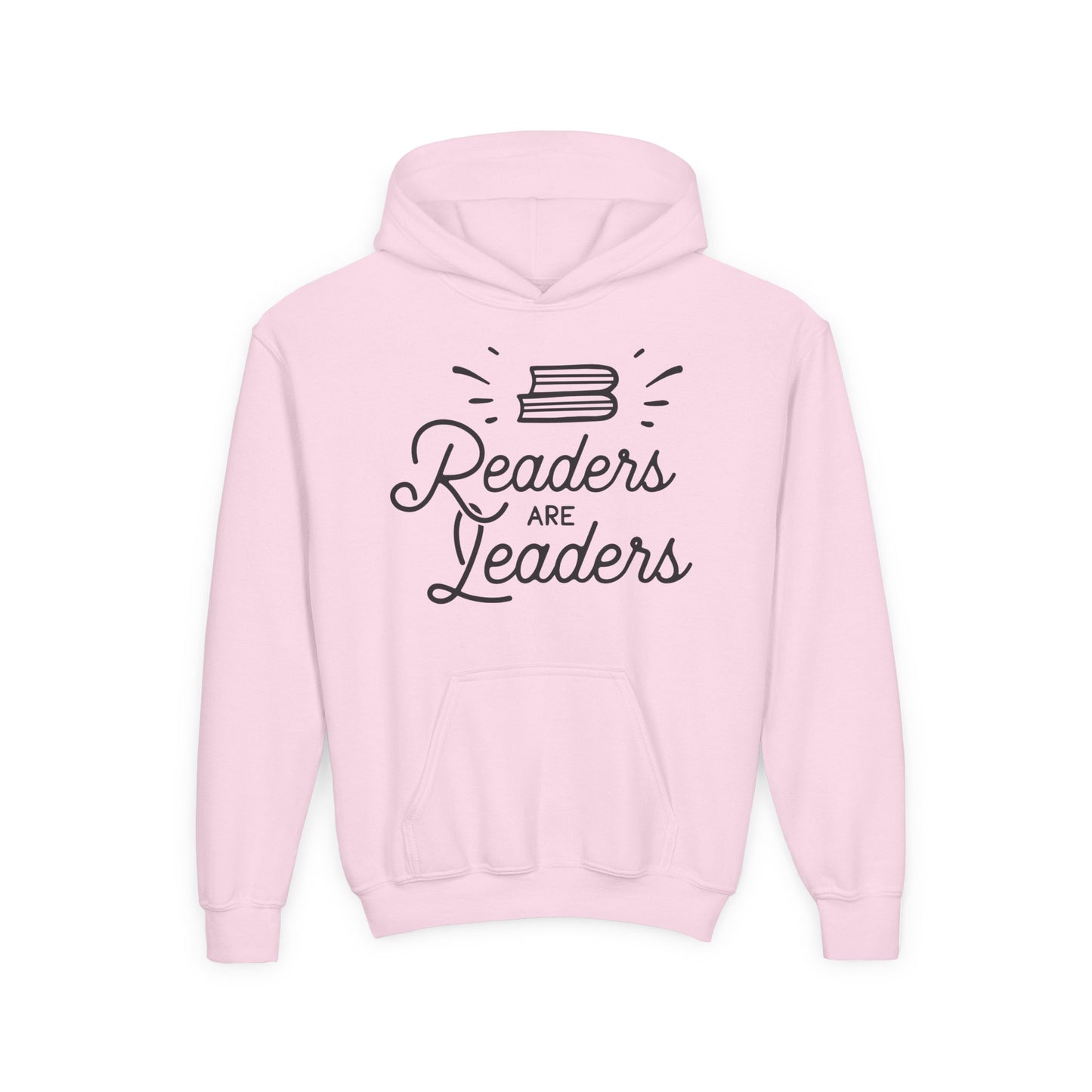 Readers are Leaders Youth Heavy Blend Hooded Sweatshirt