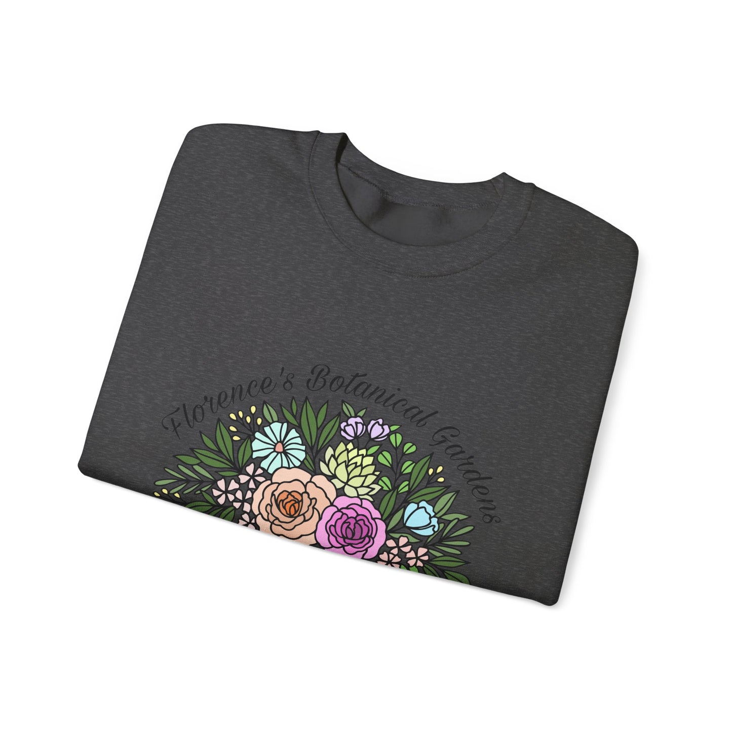 Officially Licensed Florence’s Botanical Gardens Unisex Heavy Blend™ Crewneck Sweatshirt