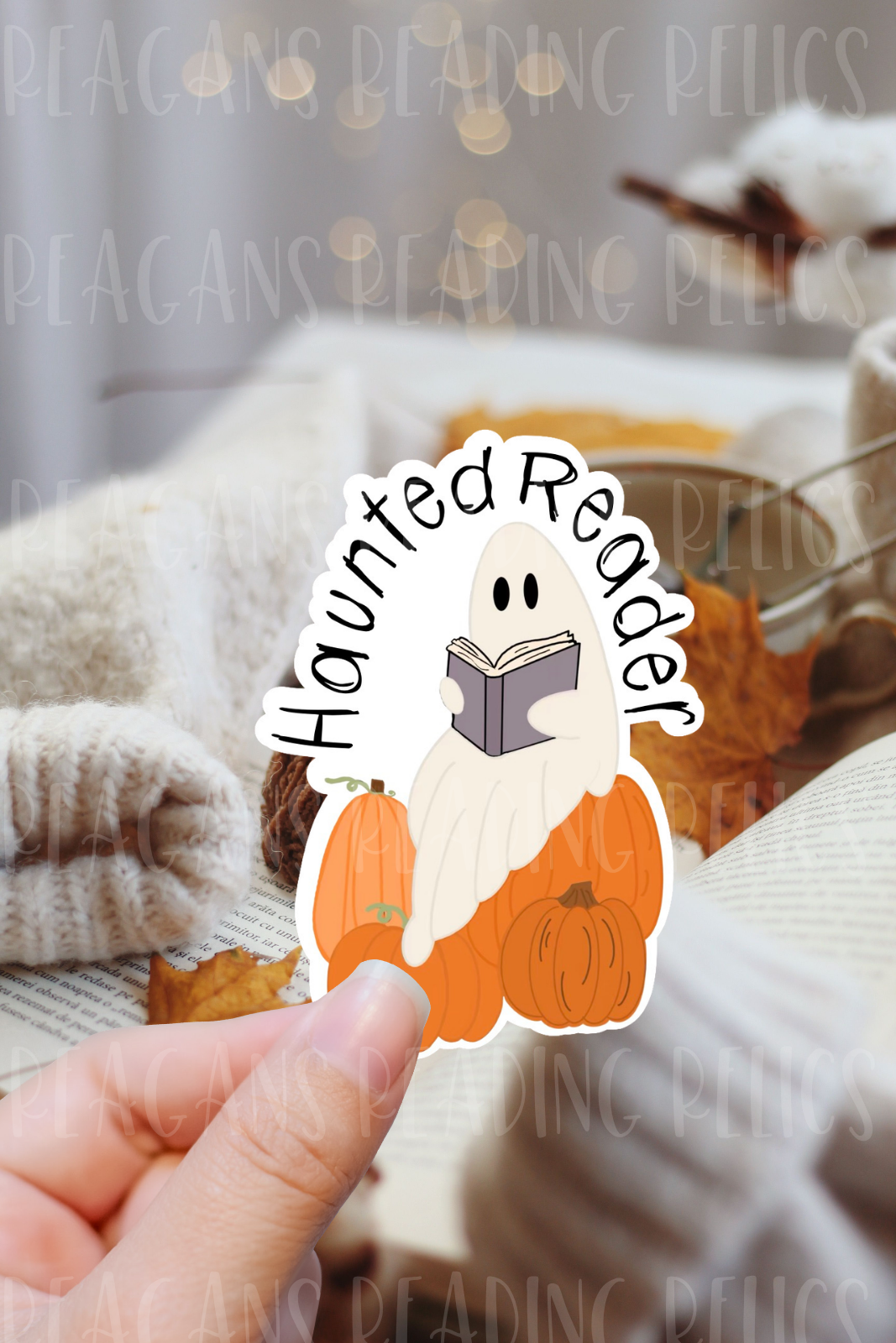 Haunted Reader Pumpkins