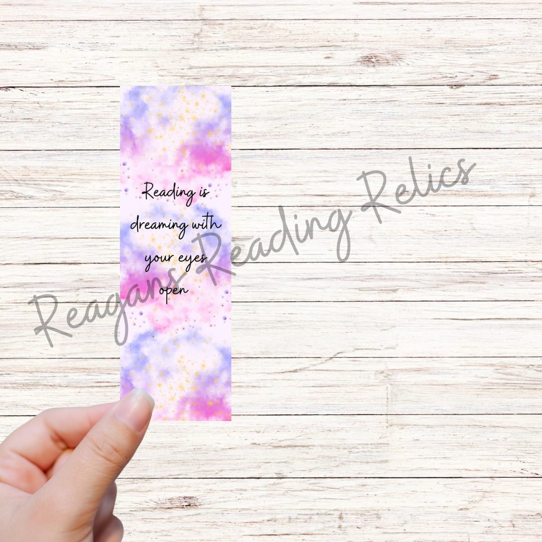 Wholesale Reading is dreaming with your eyes open bookmark