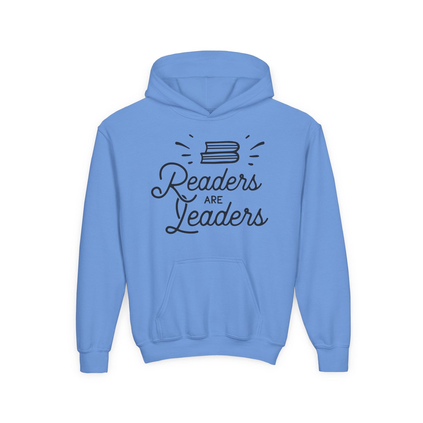 Readers are Leaders Youth Heavy Blend Hooded Sweatshirt