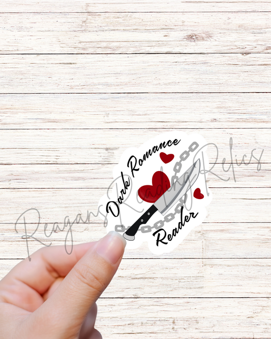 Dark romance reader Sticker