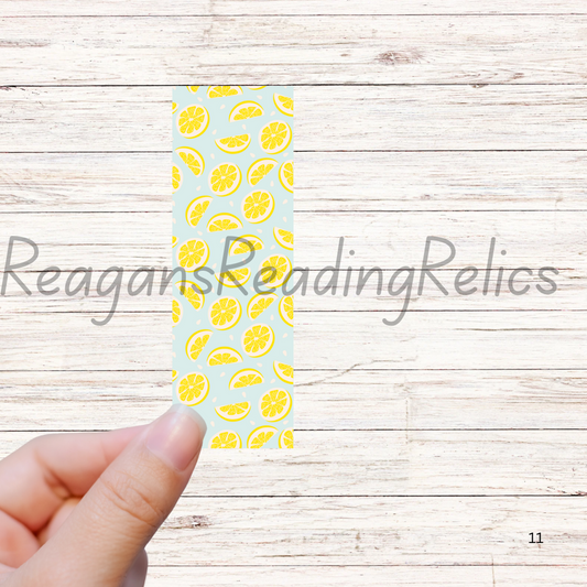 Wholesale Lemon pattern bookmark