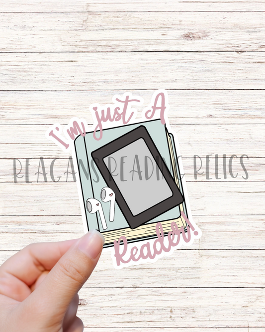 I’m just a reader!