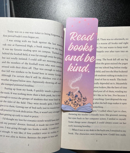 Read books and be kind