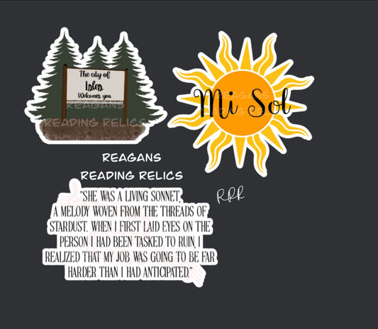 Into The Darkness Sticker pack