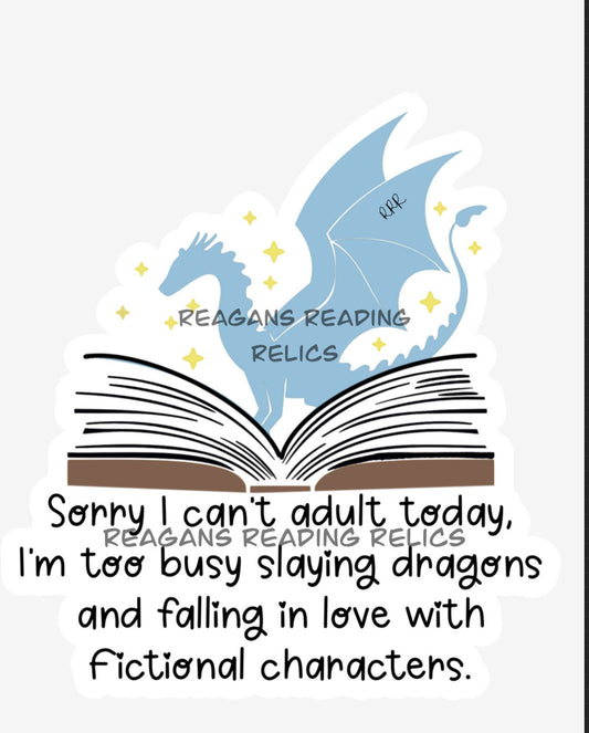 Sorry I cant adult today, Im busy slaying dragons