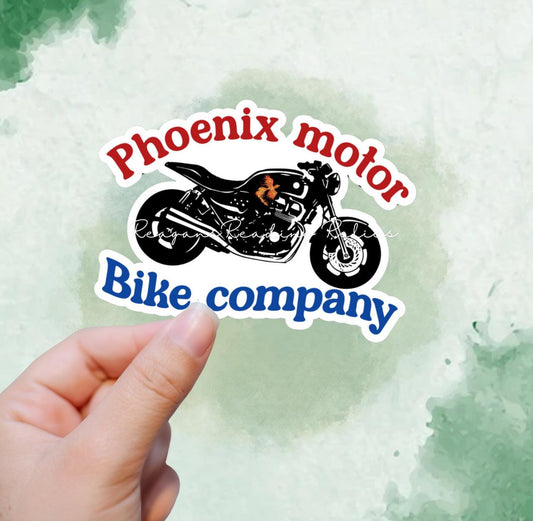Officially Licensed Phoenix Motor Bike Company Sticker
