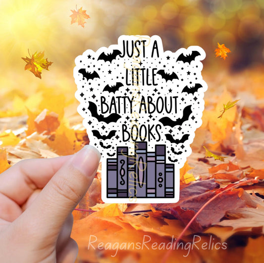Just a little batty about books