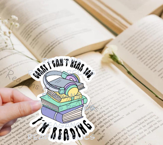 Sorry I cant hear you Im reading